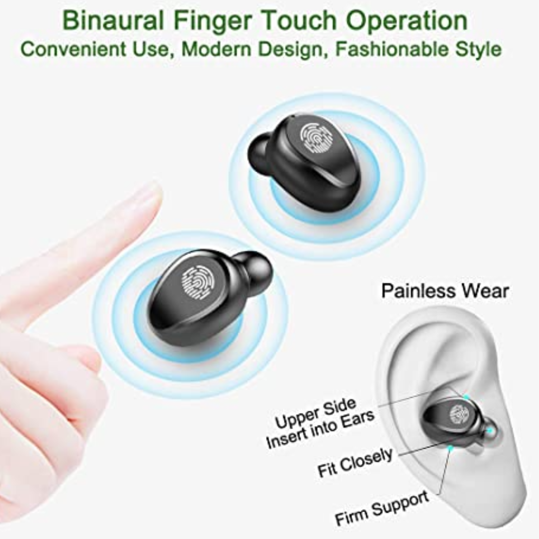 Audífono Inalámbricos F9 Con Power Bank